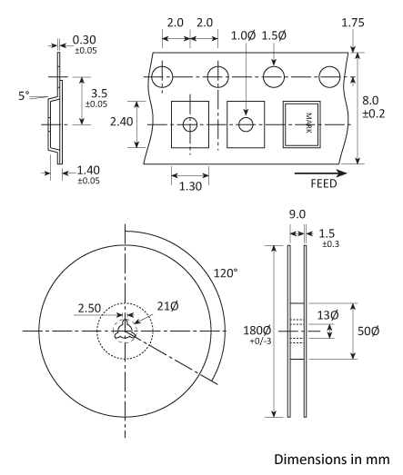 Tape and Reel specifications Tape and Reel specifications