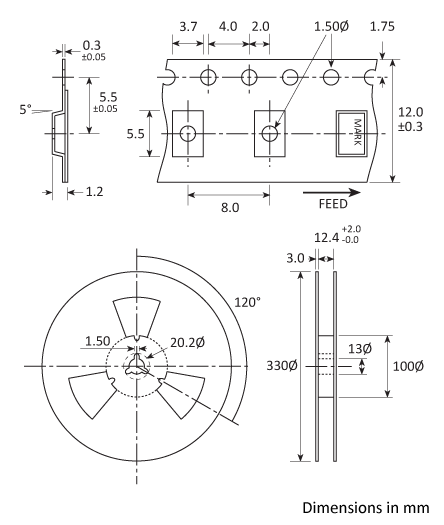Tape and Reel specifications Tape and Reel specifications