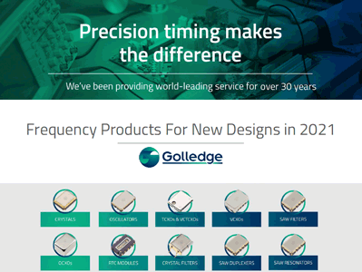 The 2021 Golledge Electronics product presentation is now available. Download it here.