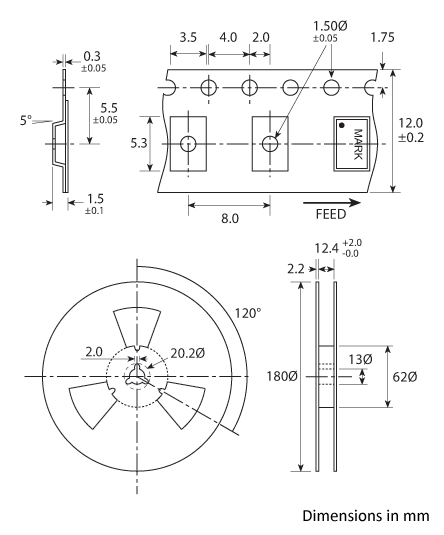 Tape and Reel specifications Tape and Reel specifications