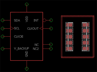 An example schematic from Eagle