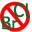 Halogen free icon