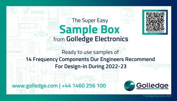 The super easy sample box for Golledge contains 14 ready to use samples of our most popular frequency products.