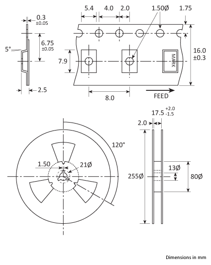 Tape and Reel specifications Tape and Reel specifications